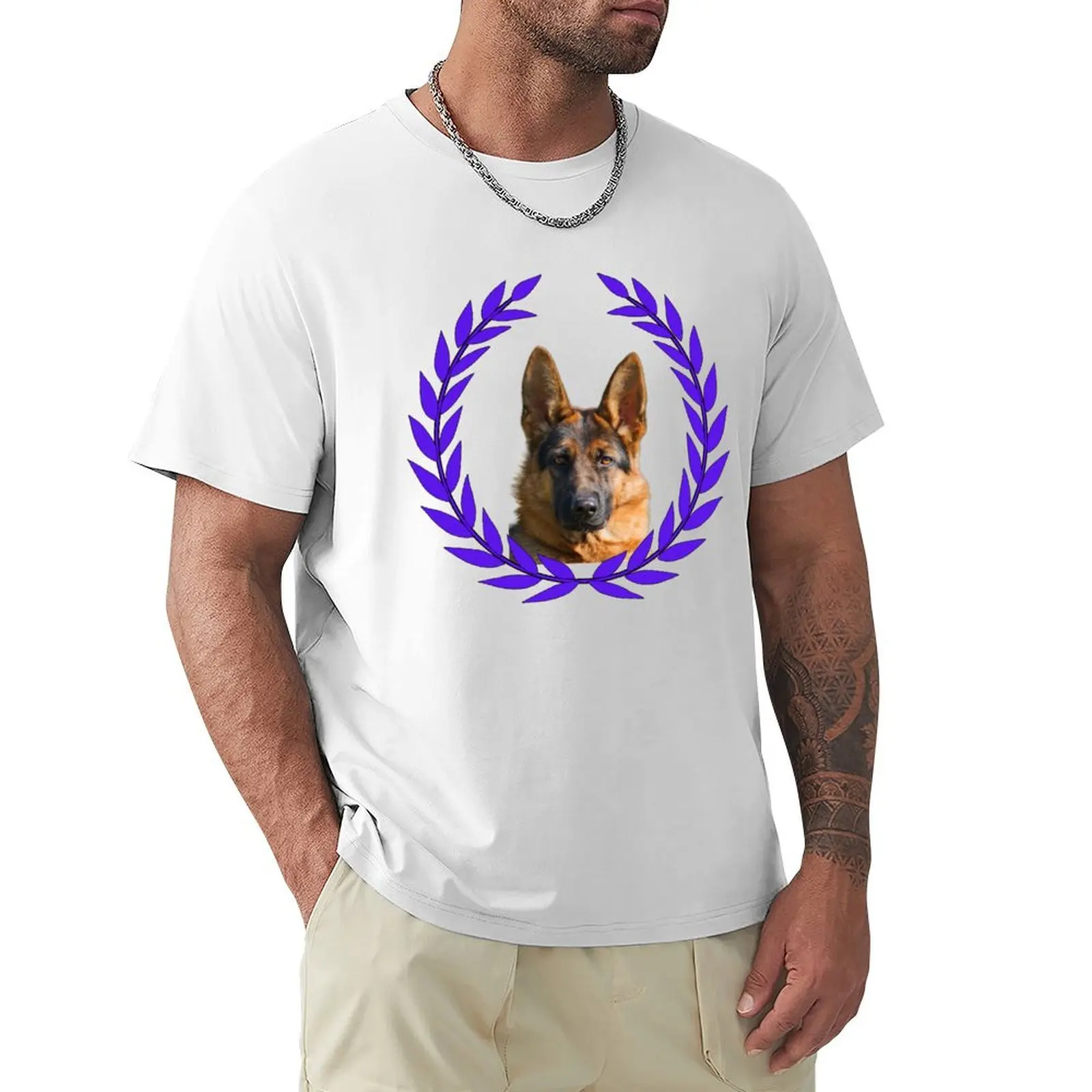 German Shepard T-Shirt Aesthetic clothing hippie clothes summer clothes mens graphic t-shirts big and tall