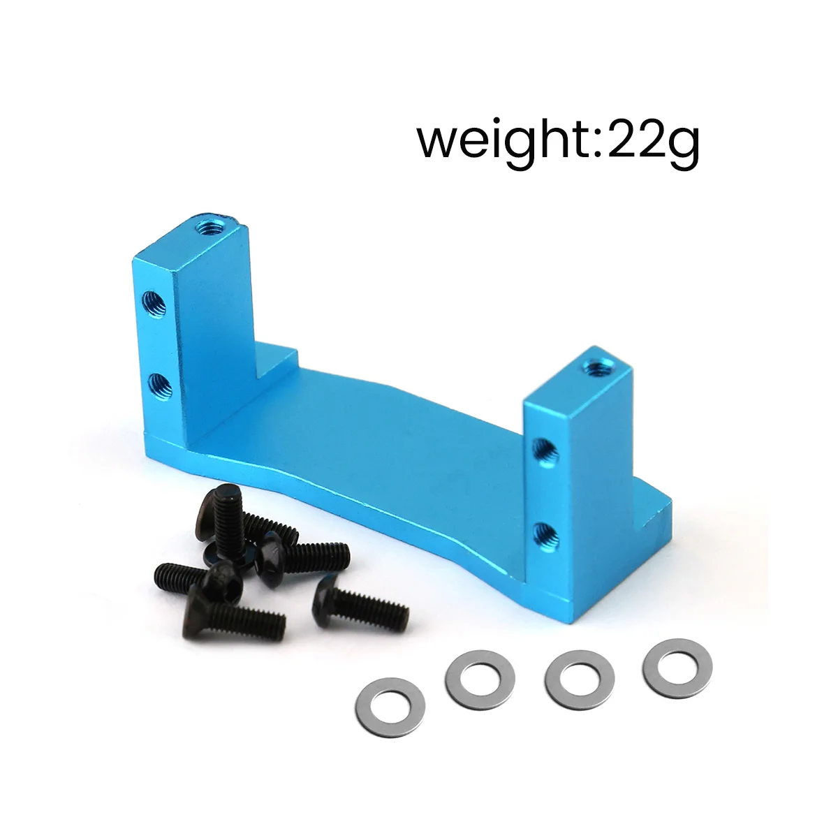 Metal Servo Mount Base Holder 54977 for Tamiya TT02 TT-02 1/10 RC Car Upgrade Parts Accessories