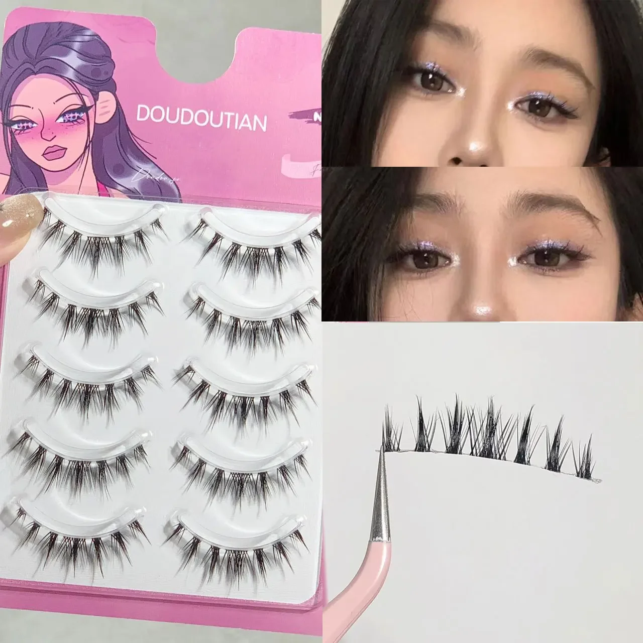 DOUDOU-小さな悪魔のつけまつげ,アメリカの恋人,タイスタイル,ワンピース,コスプレ