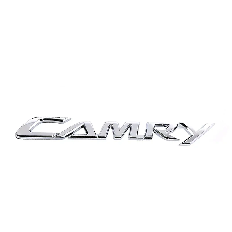 1PCS ABS Car Body Trunk Emblem CAMRY Logo Sticker For Toyota CAMRY 2006-2018 Badge Auto Rear Letter Decal Exterior Accessories