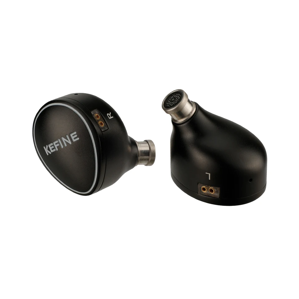 KEFINE Quatio 2DD + 2BA Híbrido Hifi IEM Fone de ouvido Cabo