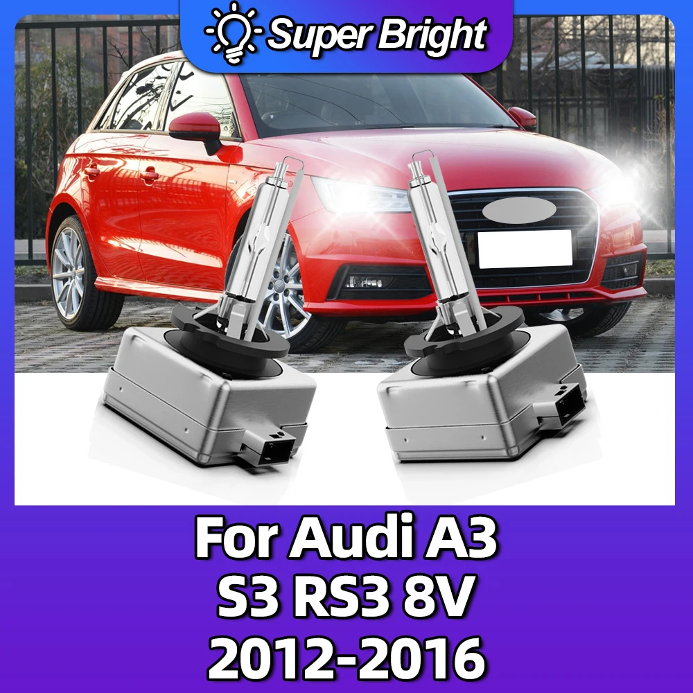 

D3S HID Xenon Headlights Bulbs 6000K 35W Lamps 8000K 10000K Lights 12V Headlamps For Audi A3 S3 RS3 8V 2012 2013 2014 2015 2016