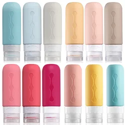 1PCS Silicone Travel Bottles TSA Approved Leak Proof Squeezable Travel Accessories Containers for Toiletries Shampoo Conditioner