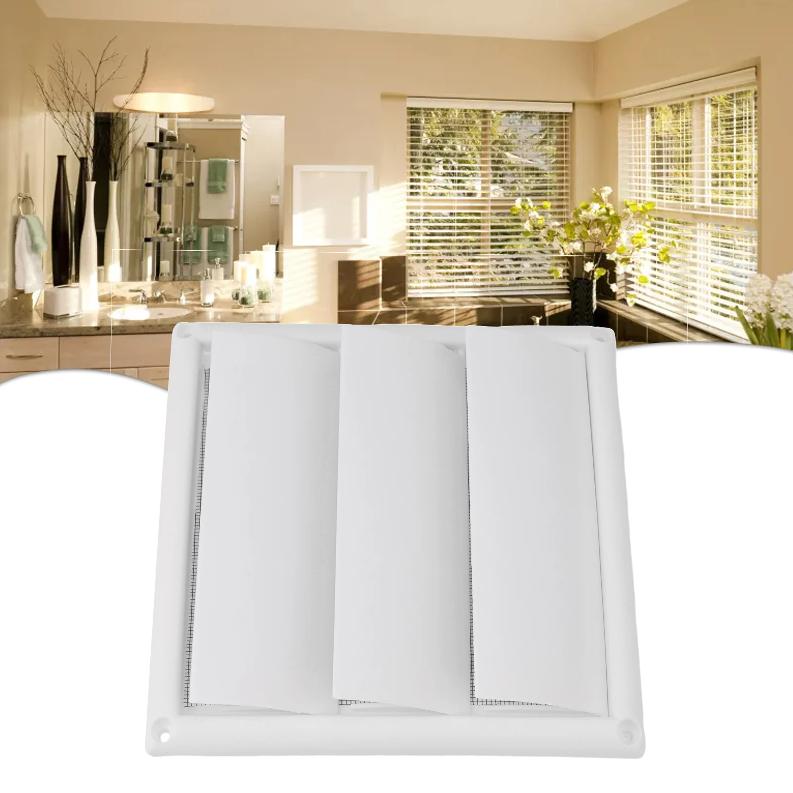 

Vents Air Outlet Vents High-quality Easily Easy To Install High-quality Materials Plastic Vents Window Shades 3 Blades