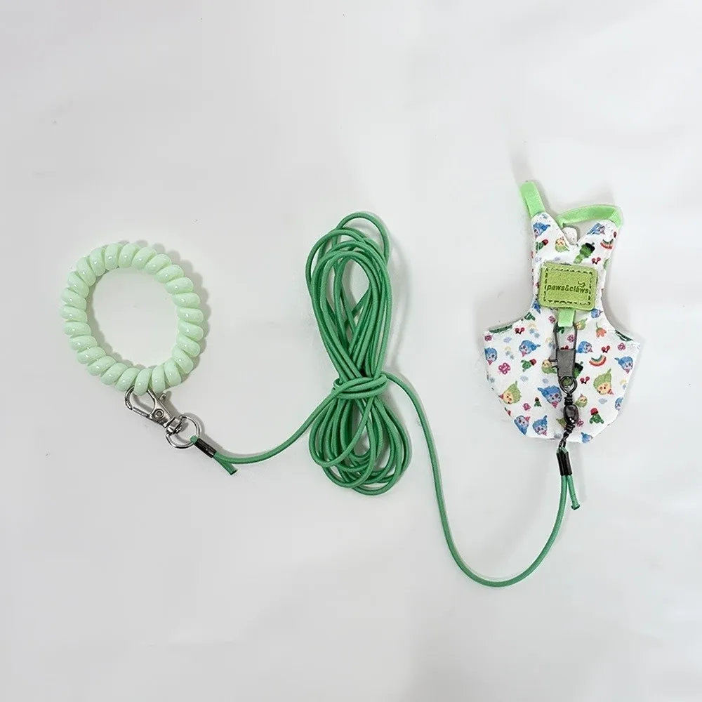 New Breathable Parrot Flying Harness Adjustable Anti-Bite Bird Flight Suit Comfortable Parrot Flight Harness Small Parrots