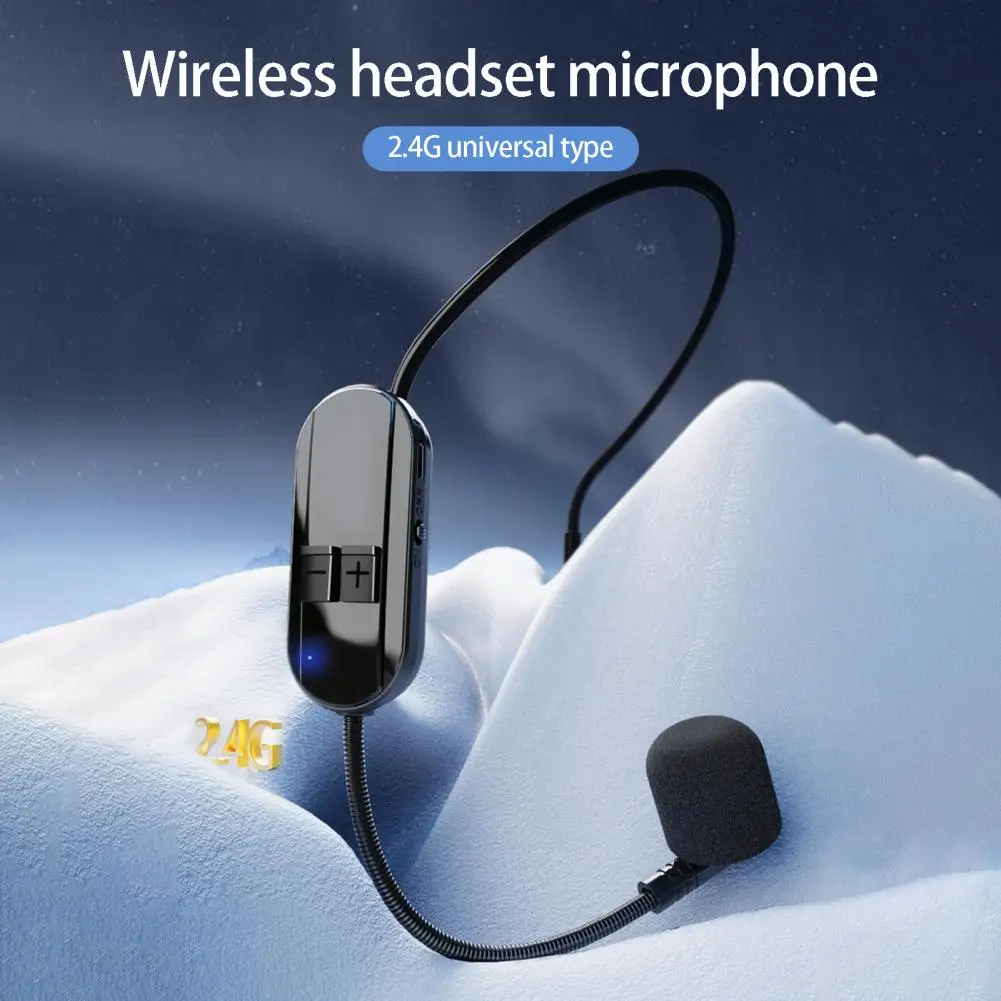 

Wireless Microphone Professional Lossless Long Standby Time No Latency Wireless Headset Microphone Home Supply