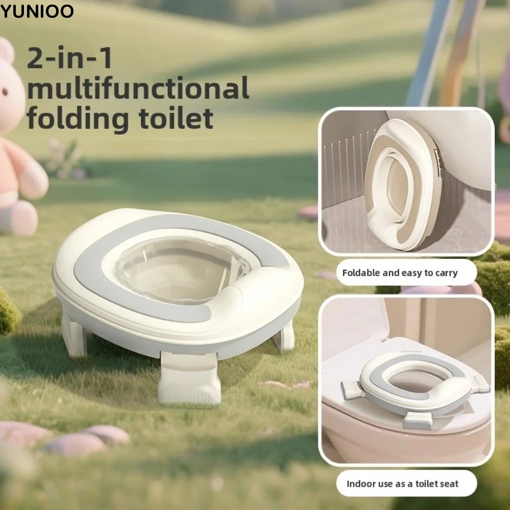 

Складное детское сиденье для унитаза, защищающее от брызг, легко моющееся, противоскользящее, вспомогательное сиденье для приучения к туалету