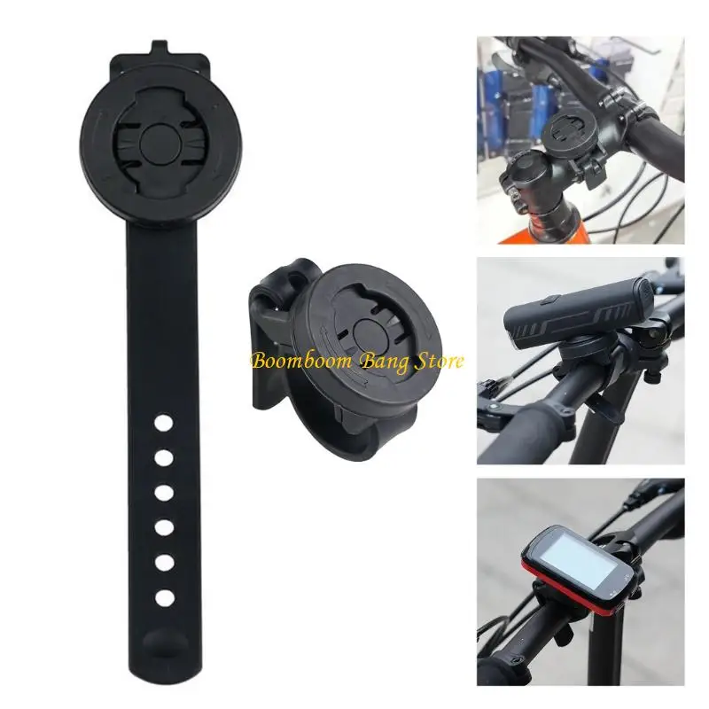 270c bicicleta montaña Monte soporte ajustable Montaje ajustable 360 ​​grados Biciclos giratorios Soporte luz