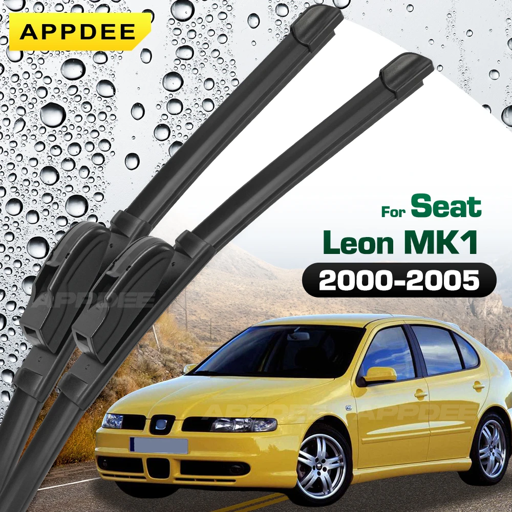

APPDEE для Seat Leon MK1 2000-2005 силиконовый и резиновый дворник передние щетки стеклоочистителя лобовое стекло щетки для окон