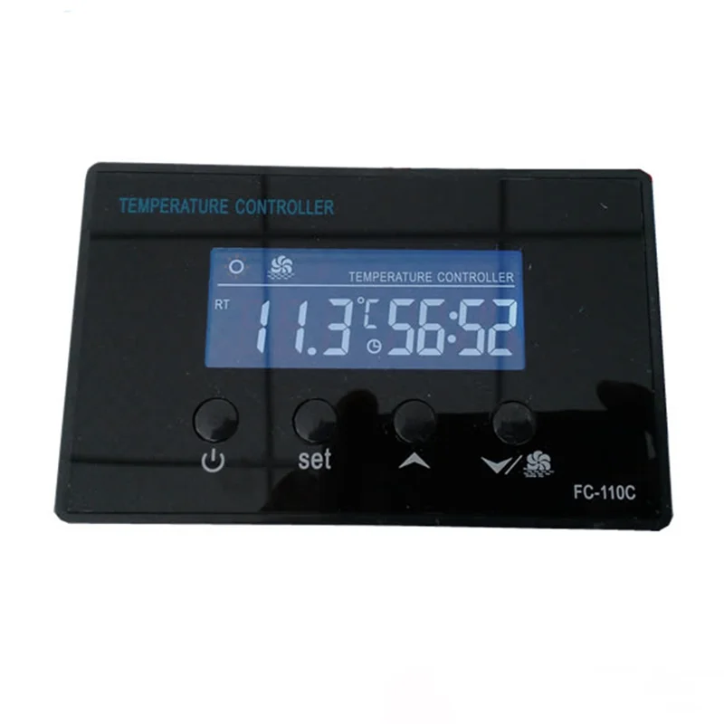 【¡Compre lo más bajo!】3X FC-110C 230V10A LCD Mini Sauna Room Foot Spa Controlador de temperatura digital con regulador de temporizador de cuenta regresiva Therm