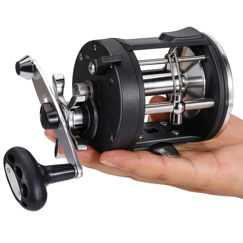 

Sougayilang Trolling Fishing Reel, Drum Fishing Reel For Freshwater Fishing