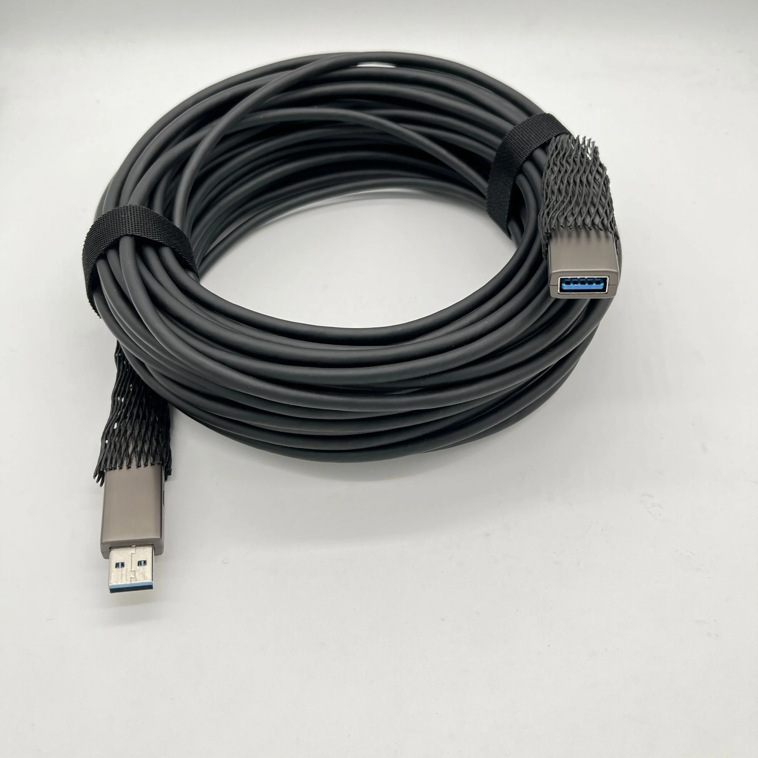 Negro 40m USB 3.0 AOC Cable Macho a Hembra 10Gbps Transferencia de Datos Compatible con USB 2.0