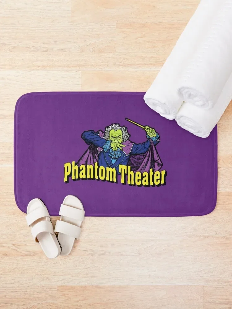 Phantom Theater Bath Mat Rug Bathroom Quick-Drying Bathroom Bath Accessories Anti-Slip Shower Mat