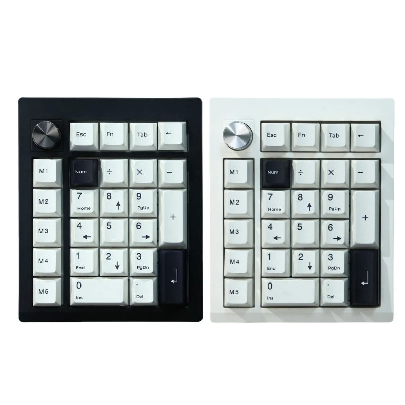 GMK26 2.4Ghz Numpad Wireless Mechanical Numeric Keypad 26 Key 3Modes USB with Backlits for Efficient Data Entry