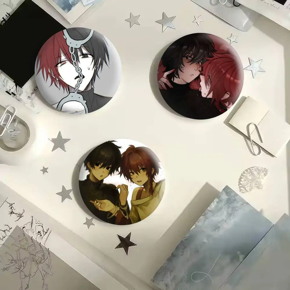 Z-Zeno Remake Anime Badges Creative Tinplate Button PinsBrooch Badge Clothes Backpack