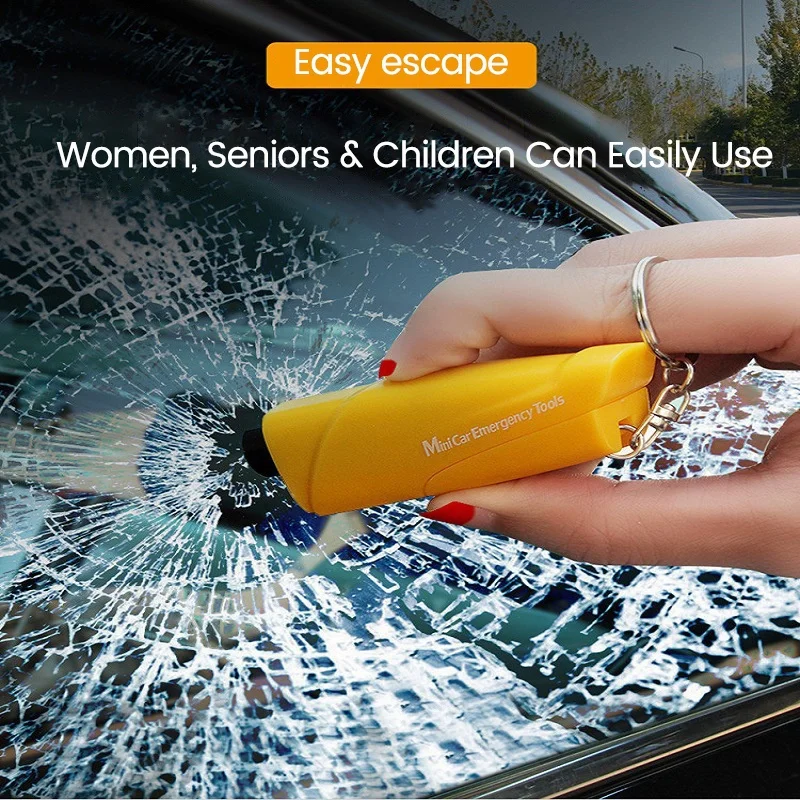 Car Safety Hammer Portable Window Breaker Escape Device Break The Window Emergency Easy To Carry