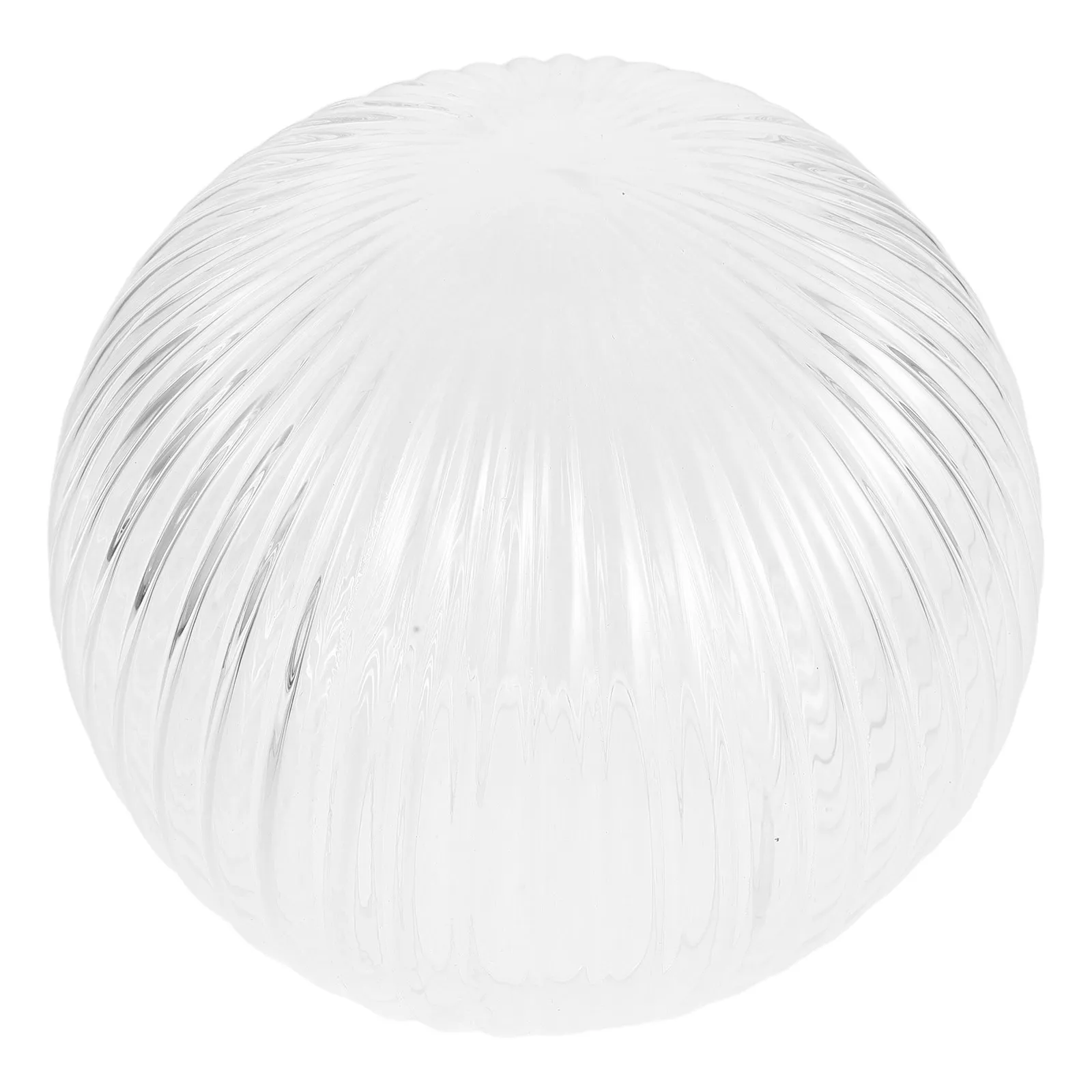 

Полосатый стеклянный плафон-шар для потолочного светильника, настенного бра, современный текстурированный рассеиватель света, декоративный светильник для гостиной