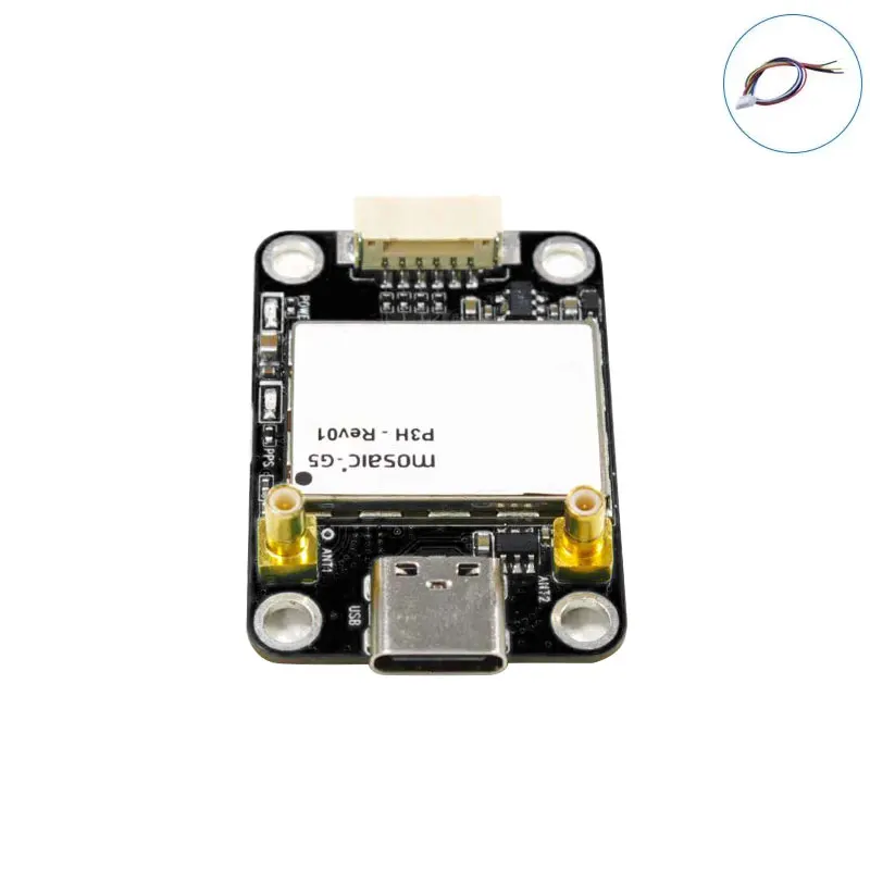 for UAV Drone Robotics AIM+ Anti-Jamming for Septentrio Mosaic G5P3H High Precision GNSS RTK Board