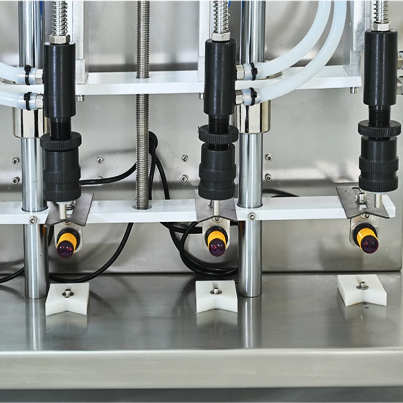 2025 Latest Desktop 4 Nozzle Small Dropper Perfume Liquid Vacuum Filler For Accurate Filling