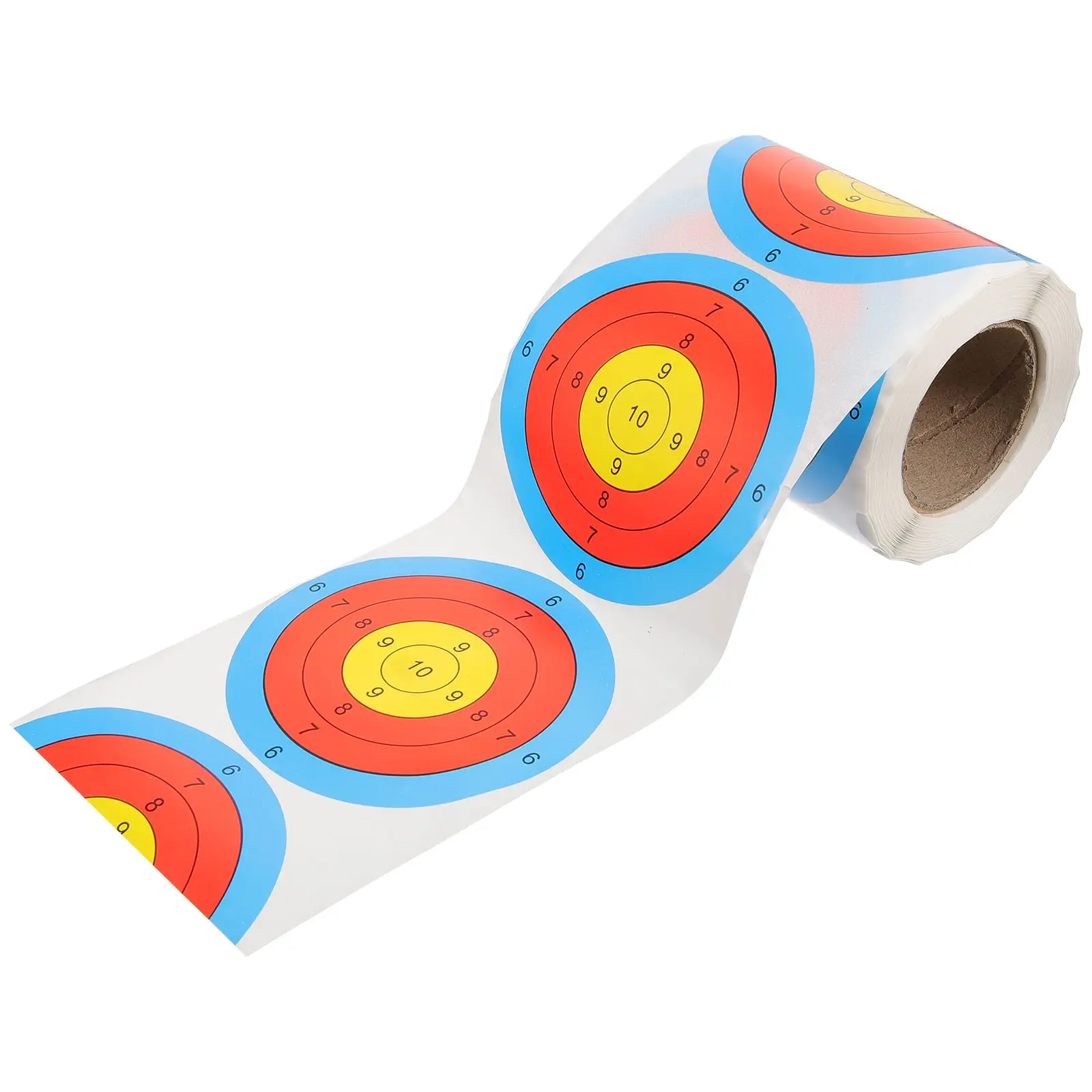 Fluorescent Shooting Targets Range Practice Self Adhesive Circle Labels Splatter Stickers Paper Sports Practical Target Spot