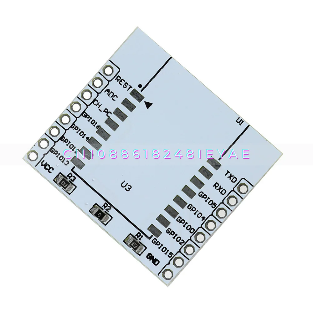 Serial Wifi Esp8266 Module Adapter Board Esp-07 Esp-12 Esp-12e (without Module)