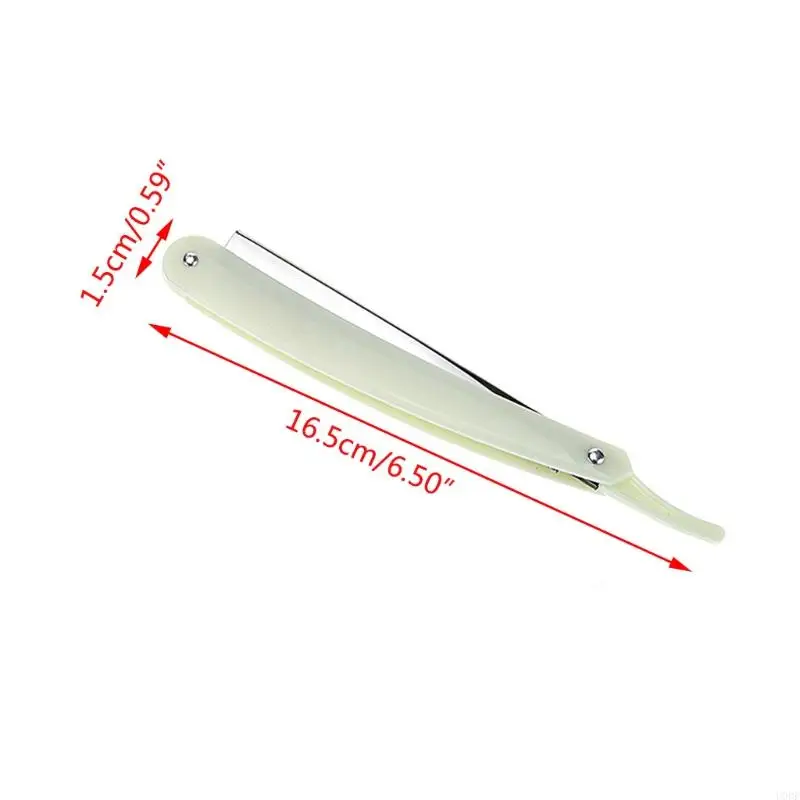 ماكينة حلاقة U0DE للرجال قابلة للاستبدال بدون شفرة لحية قابلة للطي لحامل ماكينة الحلاقة