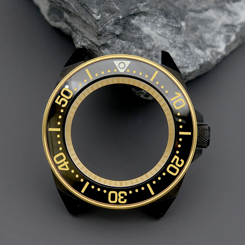 41*32mm Watch Bezel Insert Ceramic Fit Samurai Black Series PROSPEX SRPB55K1 Watch Case For Men's Watch Repair Parts Gift