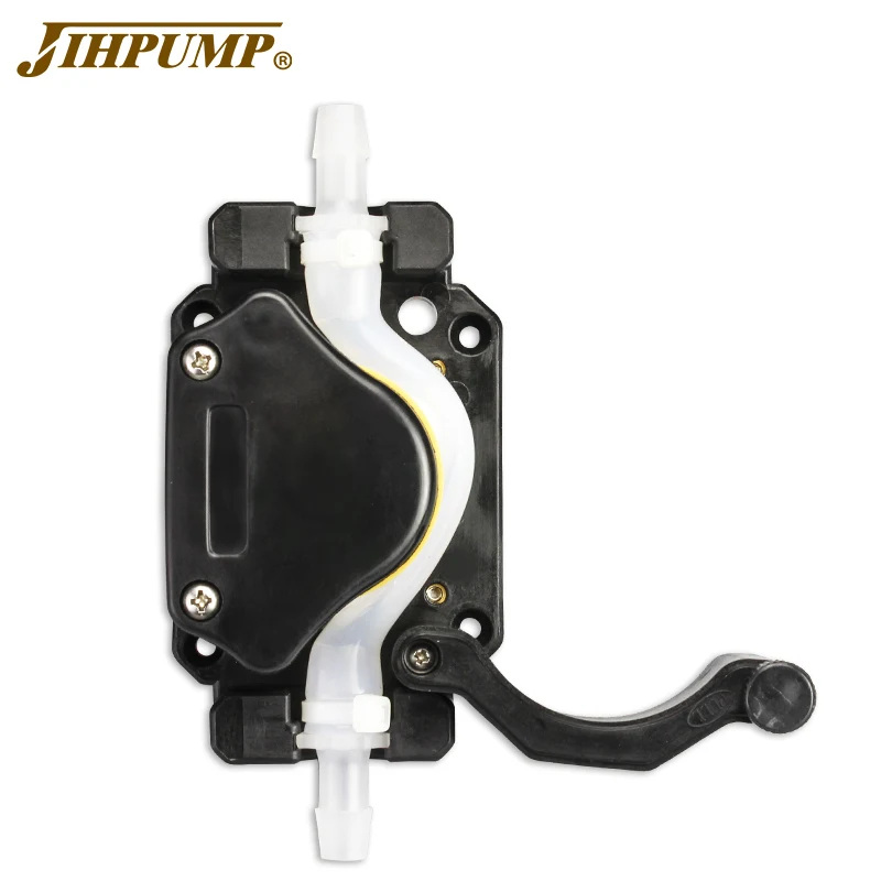 

JIHPUMP Silicone Food Grade viscous peristaltic pump 24v 12v high flow Metering Vending Dispensing System pumps dosing pump