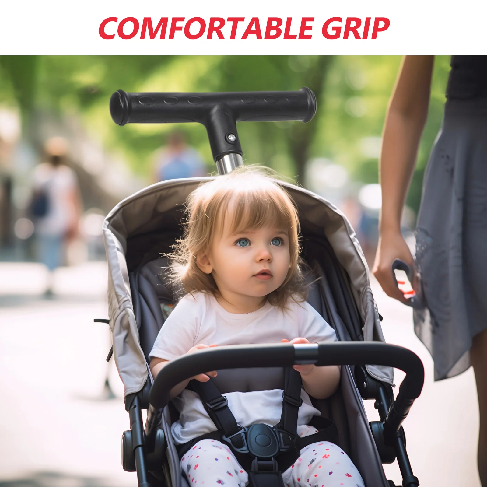 25Mm Handle Replacement T Shape Push Rod Quick Release Lock For Baby Strollers Wagon Cart Stroller Accessories Wagon Handle For