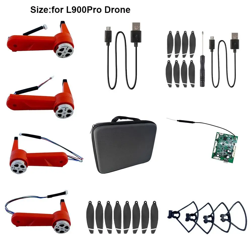New L900 PRO Remote Control Fan Replacement Plastic Blade Receiver Plate Machine Complete Set of Accessories