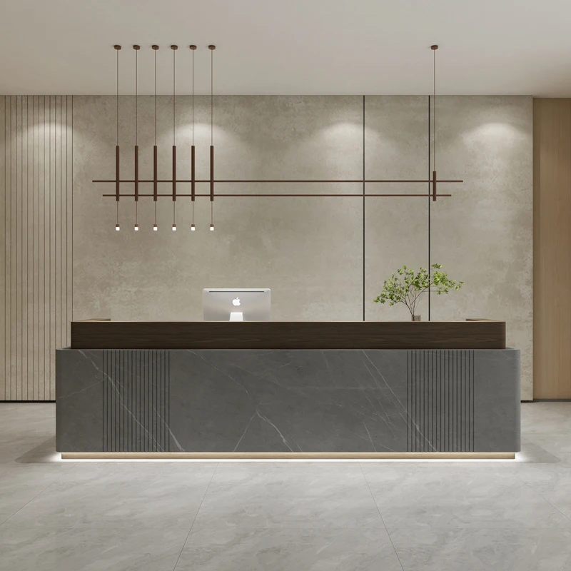 Modern Salon Simplicity Design Front Desk Restaurant Reception Cashier Counter Desk Beauty Pulpito De Iglesia Nordic Furniture