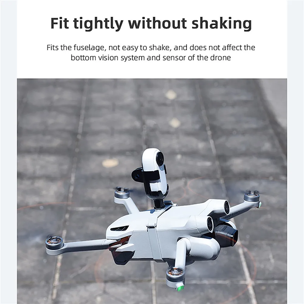 Серый кронштейн для расширительного кронштейна дрона адаптер для камеры штатив крепление основание для мини камеры 3 Pro Запасная часть