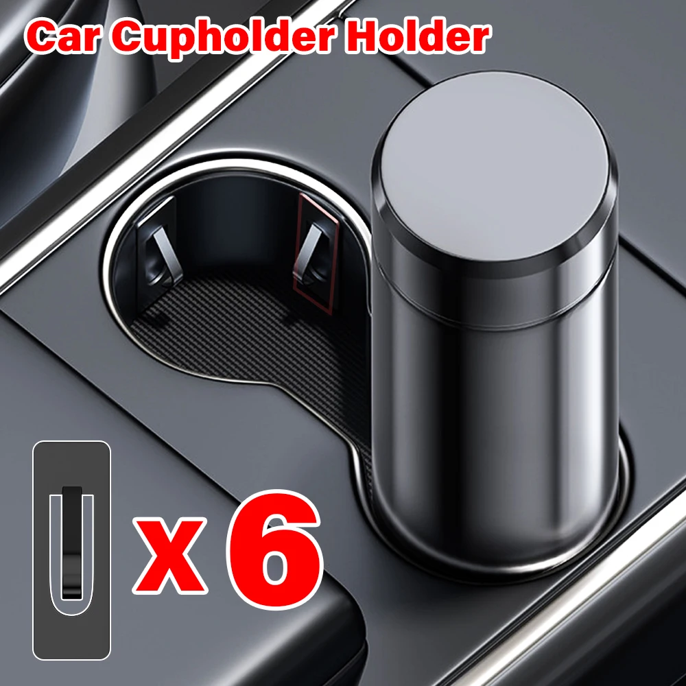Auto Getränkehalter Limiter Befestigungsclip Selbstklebend Universal Auto Wasserbecher Slot Limit Pad Auto Flasche Konsole Slot Slip Limiter – Detail 1