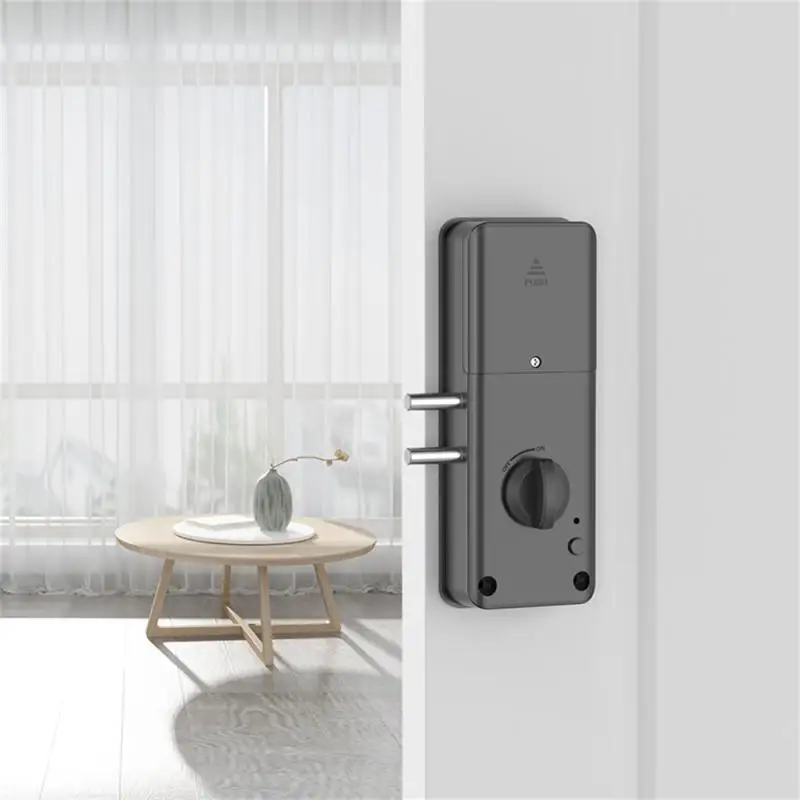 Tuya Smart Electric Motor Lock Bluetooth Automatic IC Card Indoor Invisible Locks Wooden Door Unlock Keyless Security Protection