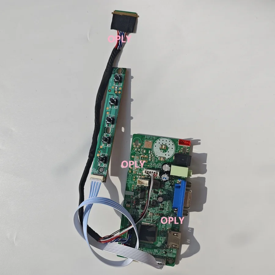 Work HDMI-Compatible VGA Audio 58C Controller board for B101AW03 B101AW06 B101AW02 1024×600 10.1