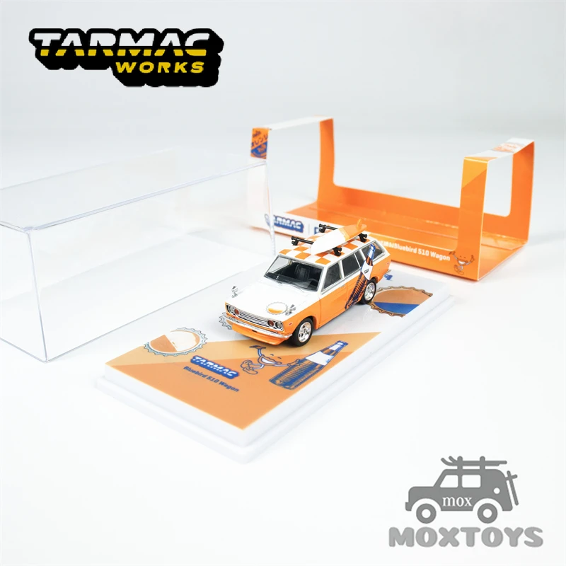 

Tarmac Works 1:64 Datsun Bluebird 510 Wagon Diecast Model Car