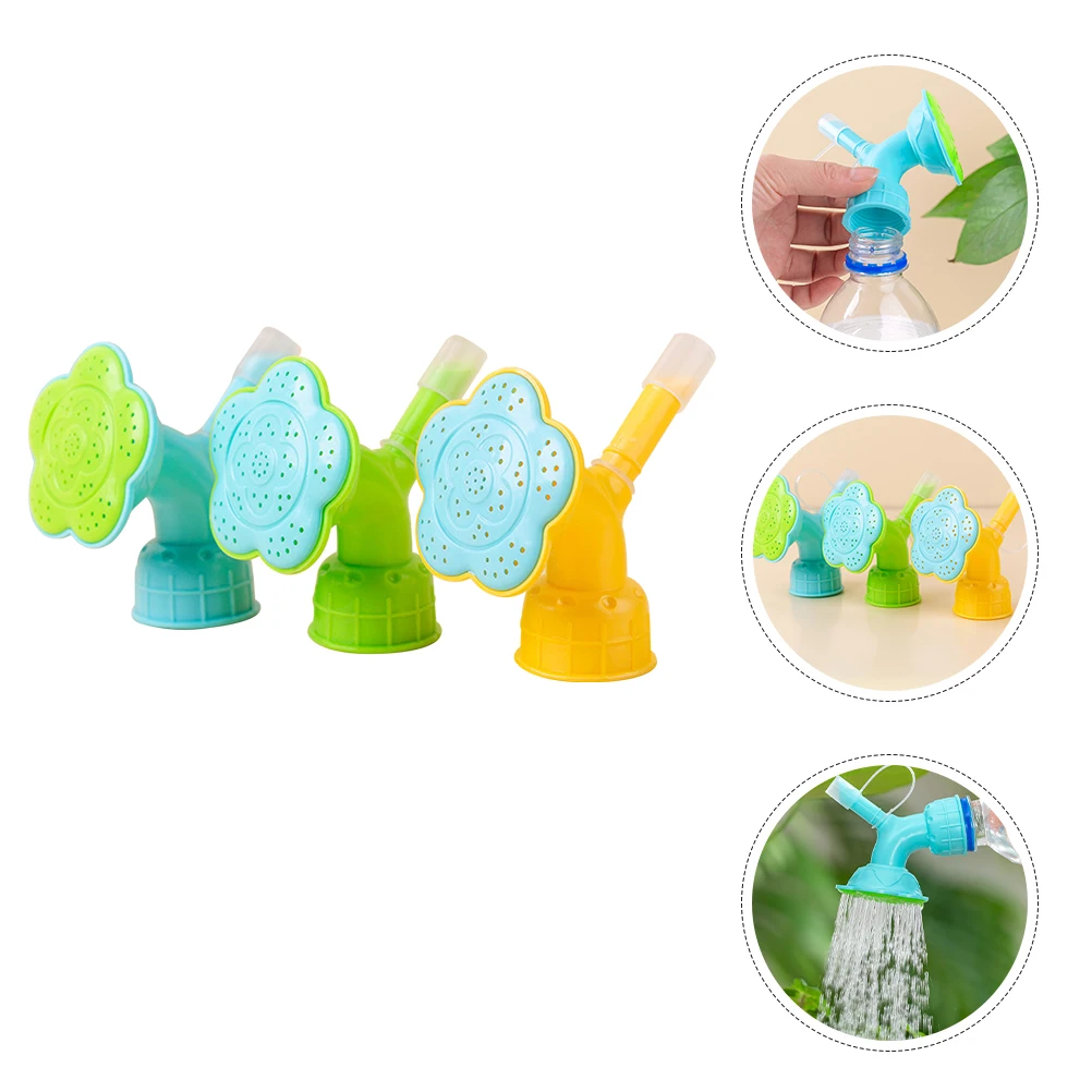 3pcs Water Can Sprinkler Head Durable Bonsai Watering Nozzle Universal Bottle Sprinkler Cap Garden Watering Spray Head For