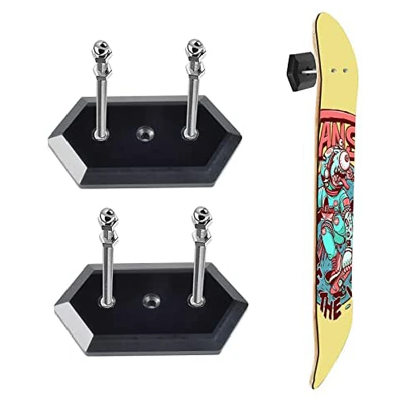 3er Pack Wand halterung Skateboard halter Skateboard Kleiderbügel für Skateboard Deck Display und Lagerung