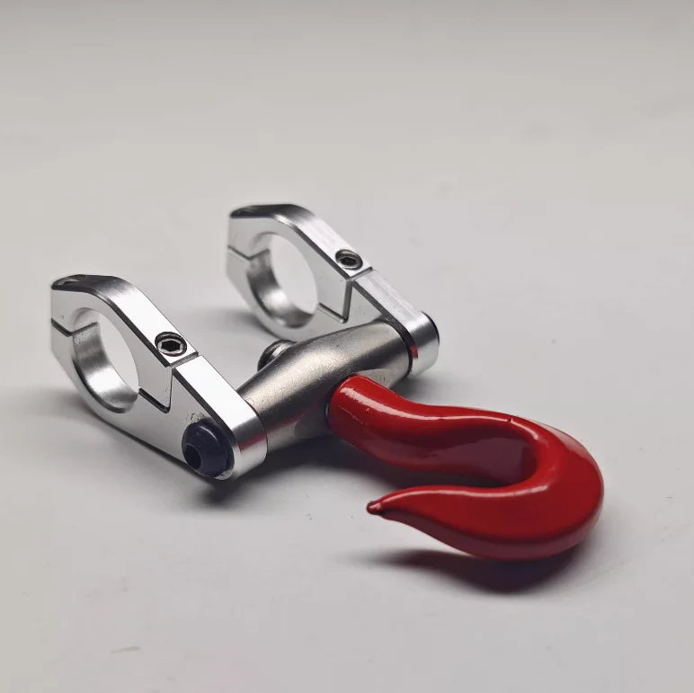 JDModel Metall-Hakenaufhänger Ersatzteile für JDM 128 RC Hydraulischer Multifunktionaler Teleskop-Gabelstapler Modellspielzeug – Detail 1