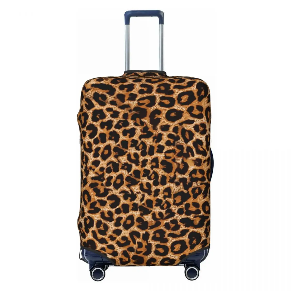 

Защитный чехол для багажа с принтом гепарда на заказ, милый леопардовый узор, дорожный чемодан, защитный чехол для 18-32 дюймов