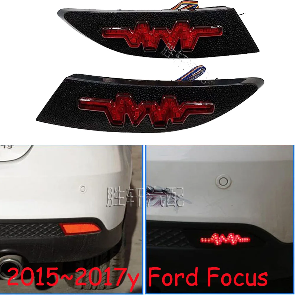 

car accessories bumper tail light for Ford Focus rear light taillight LED Reflector 2015~2018y for Ford Focus fog lamp