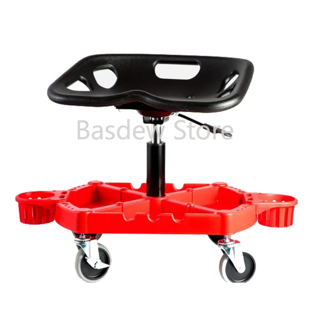 

Car Beauty Work Stool Polishing Stool Film Repair Auto Repair Stool Tool Storage Mobile Adjustable Repair