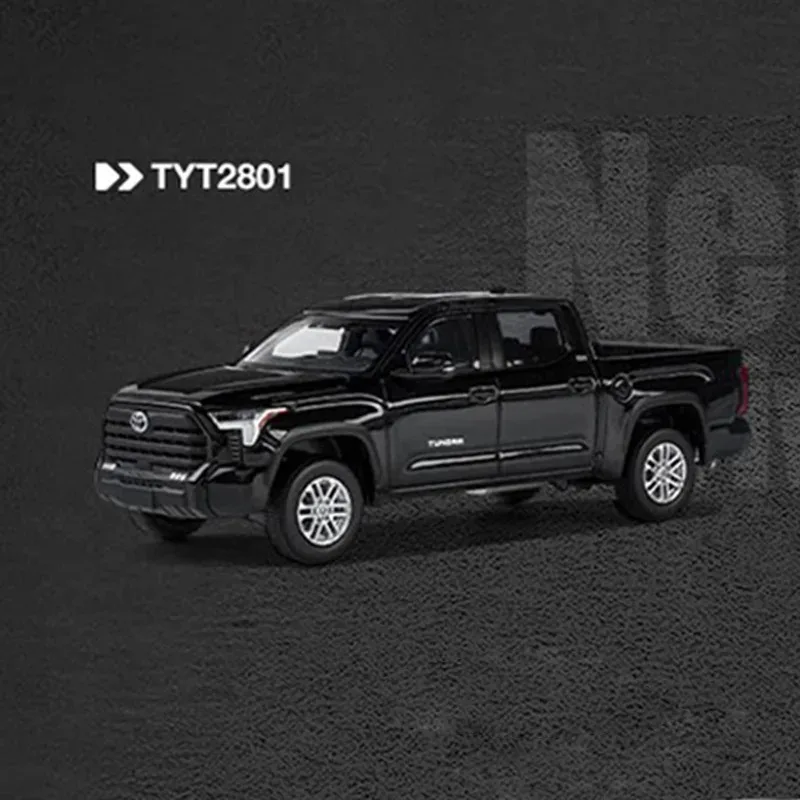 MASSDI Diecast Alloy 1/64 2022 Tundra Pickup Car Model Classics Adult Souvenir Gift Hobby & Toys