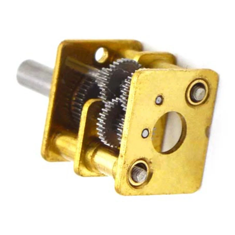 GA12 12mm Gearbox Mini Micro Metal Gear Box Gear Reducer Box for N20 DC Electric Gear Motor Gearbox 1 : 1000  Reduction Ratio