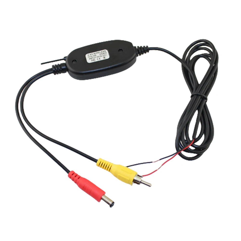 Cámara de Vista trasera de coche inalámbrica de 2,4G, Kit receptor y transmisor de vídeo en Color, 12V, para Monitor de coche, WIFI, cámara de visión trasera inversa