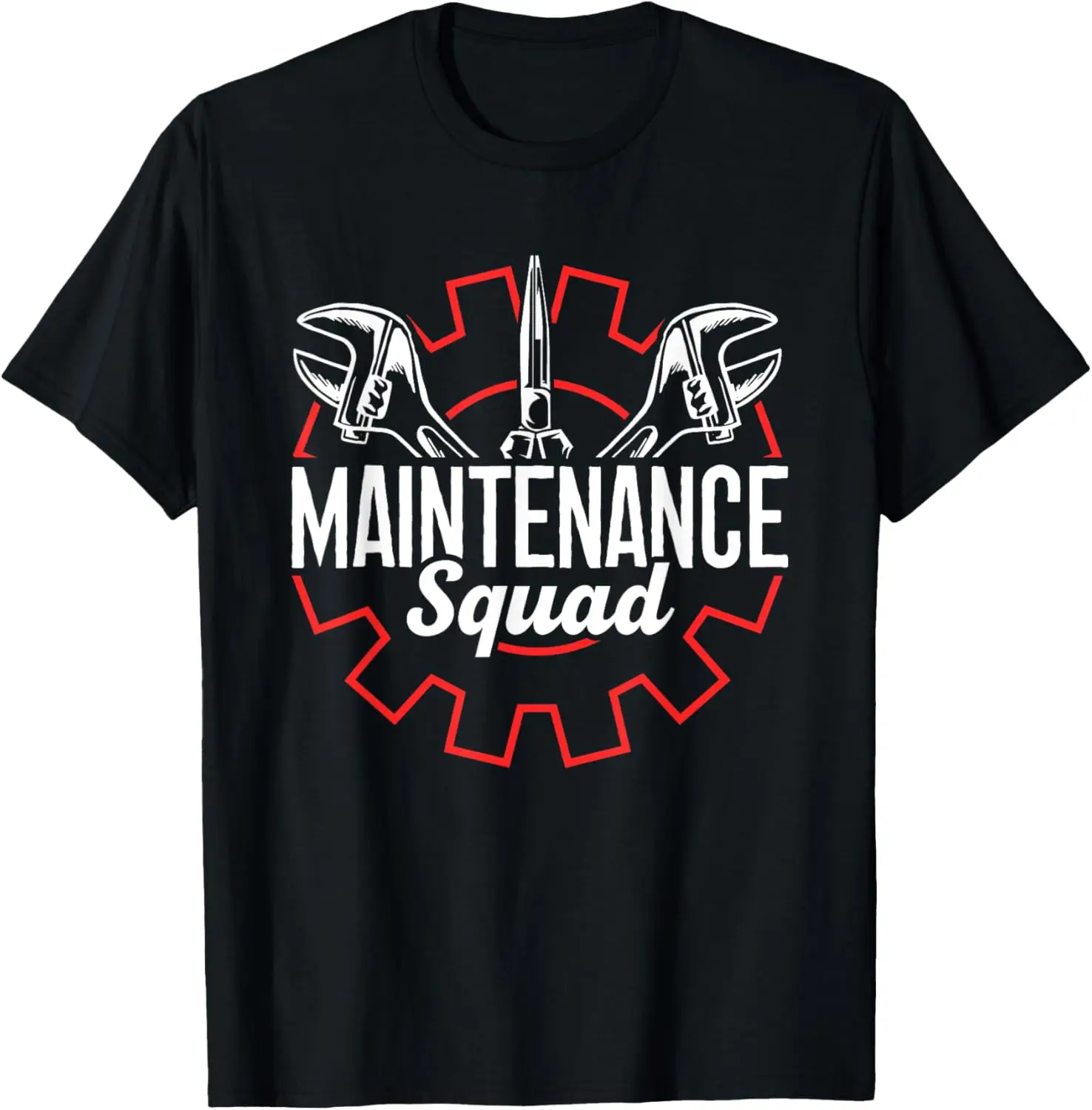 

Мужская футболка Maintenance Squad Worker, мужская футболка технического обслуживания