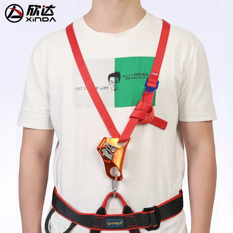 Abdominal Front Adjustable Rope, Crawler Safety Belt, Chest Riser, Fixing Belt, Shoulder Belt,P147