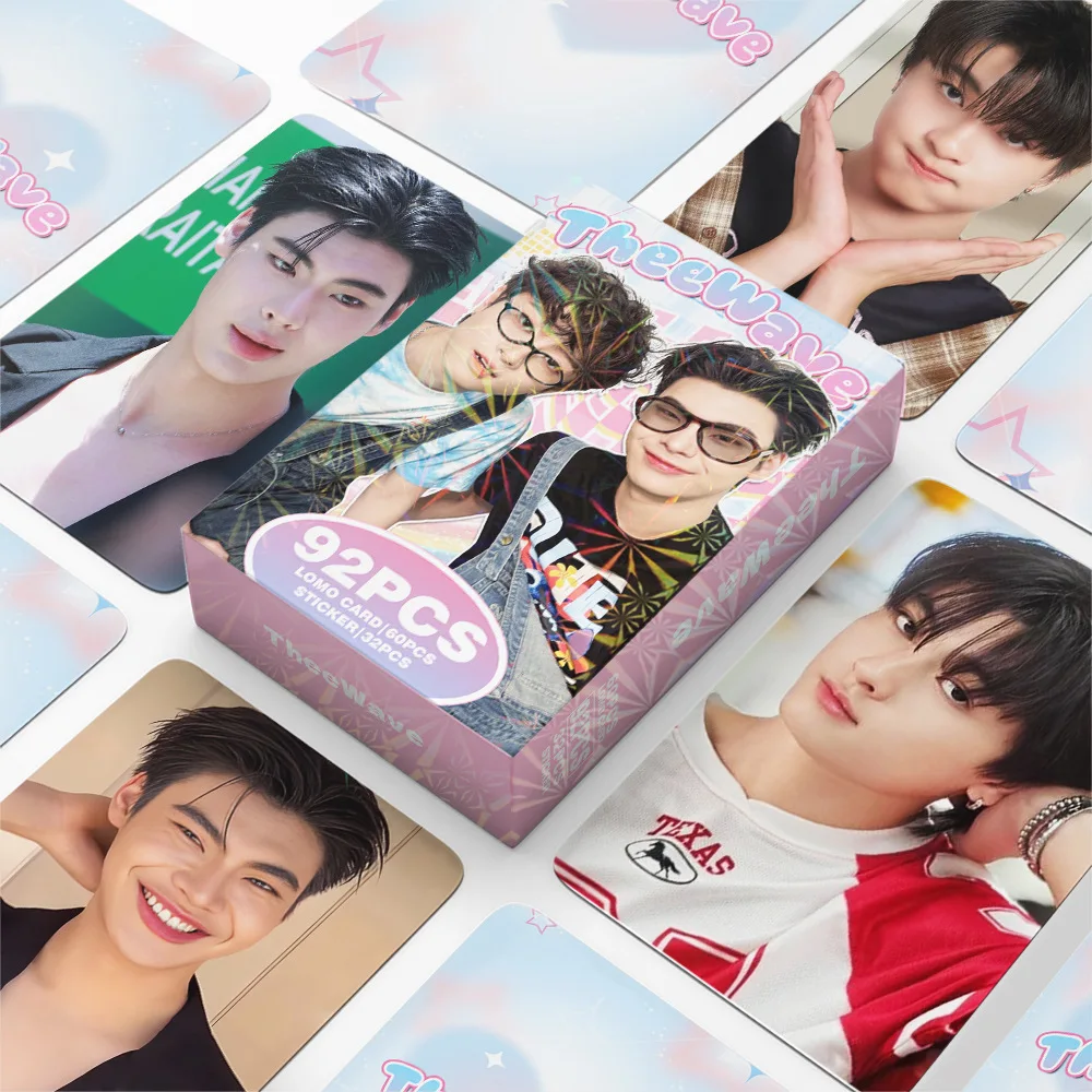 

92pcs/set TheeWave lomo Star Photocards Photo Lomo Cards Fans Collection Printed Cards
