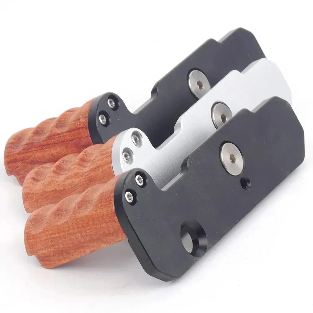 

Самая маленькая деревянная рукоятка для камеры Nikon FM2 FE FE2 Arca-Swiss Base Plate Штатив Быстросъемная система Винтаж