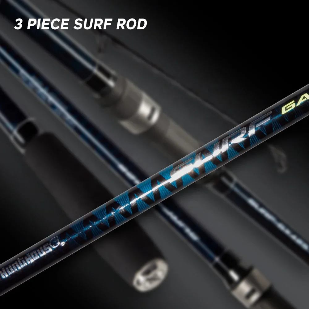 Sea Fishing carbon 14ft surf medium heavy fast action rod blanks casting rod 3 sections surf rod for beach